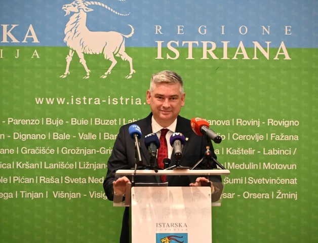Istarski župan Boris Miletić održao redovnu mjesečnu konferenciju za novinare